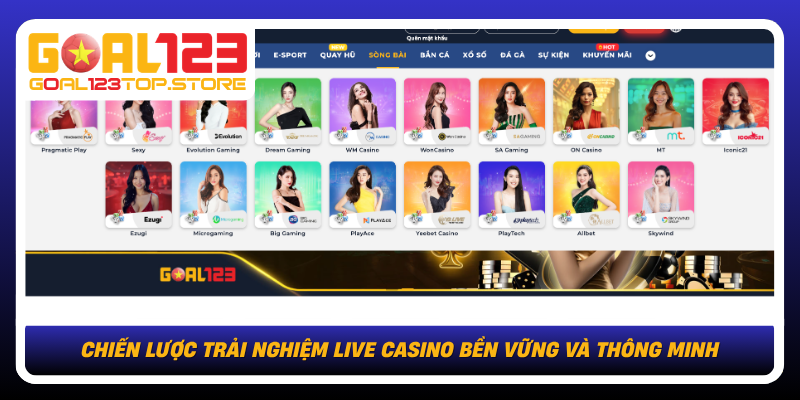Chien Luoc Trai Nghiem Live Casino Ben Vung Va Thong Minh